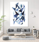 Chrysalis I by Grace Popp on GIANT ART - blue abstract