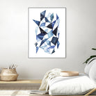 Chrysalis I by Grace Popp on GIANT ART - blue abstract