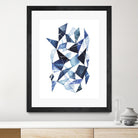 Chrysalis I by Grace Popp on GIANT ART - blue abstract