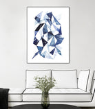 Chrysalis II by Grace Popp on GIANT ART - blue abstract