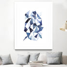 Chrysalis II by Grace Popp on GIANT ART - blue abstract