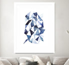 Chrysalis II by Grace Popp on GIANT ART - blue abstract