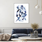 Chrysalis II by Grace Popp on GIANT ART - blue abstract