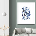 Chrysalis II by Grace Popp on GIANT ART - blue abstract