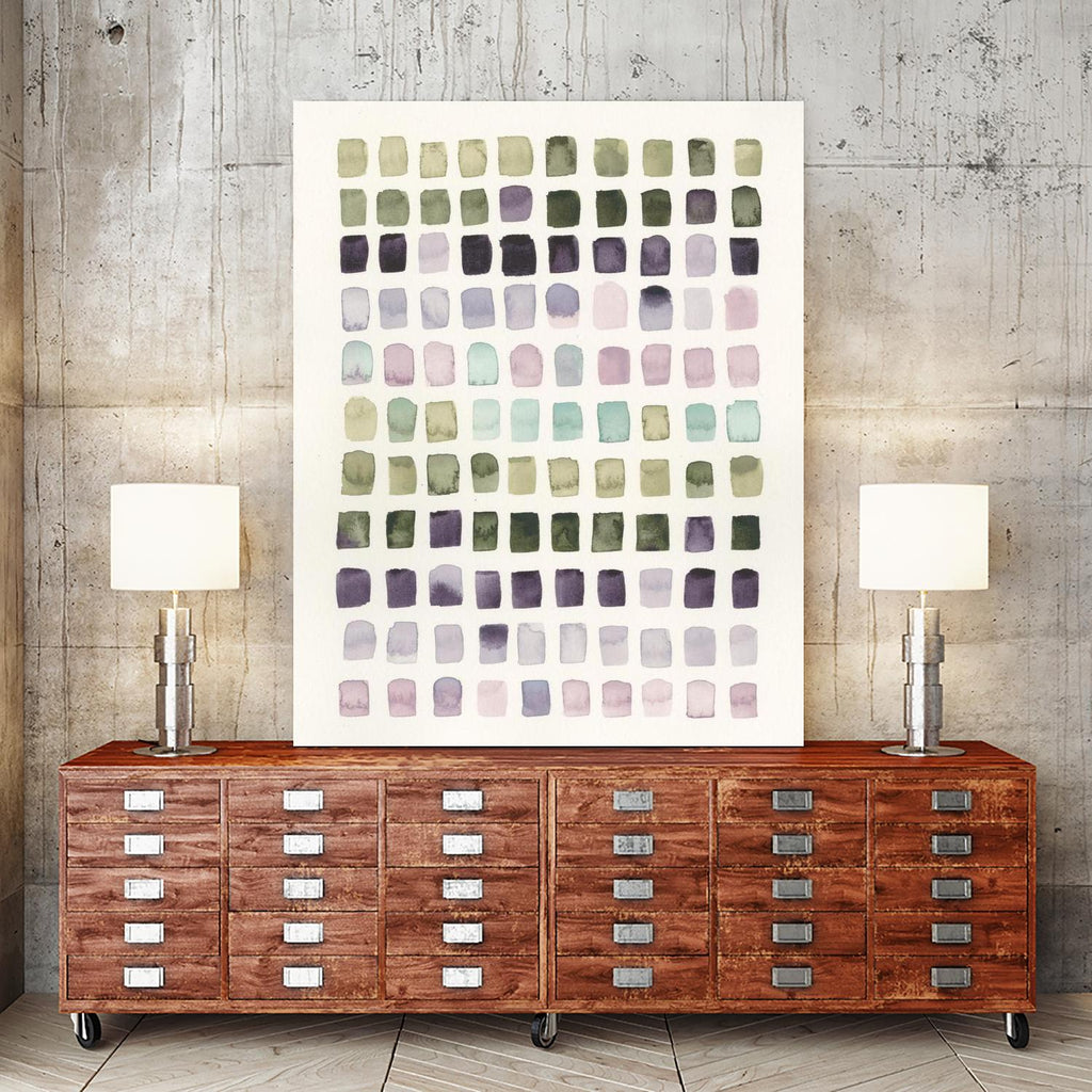 Serene Color Swatches I by Grace Popp on GIANT ART - pink abstract