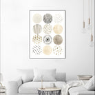 Neutral Pattern Play II by June Erica Vess on GIANT ART - brown abstract