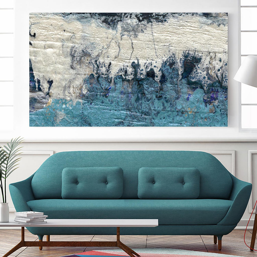 Bering Strait I by Alicia Ludwig on GIANT ART - blue abstract