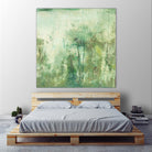 Down by the River II by Jodi Fuchs on GIANT ART - green abstract