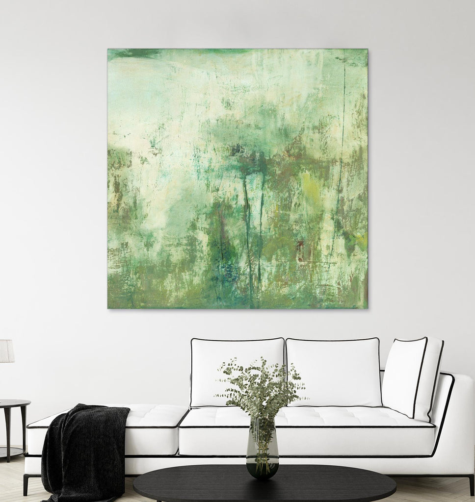 Down by the River II by Jodi Fuchs on GIANT ART - green abstract