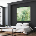 Down by the River II by Jodi Fuchs on GIANT ART - green abstract