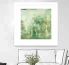 Down by the River II by Jodi Fuchs on GIANT ART - green abstract