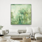 Down by the River II by Jodi Fuchs on GIANT ART - green abstract