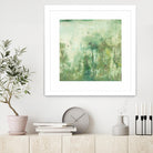 Down by the River II by Jodi Fuchs on GIANT ART - green abstract