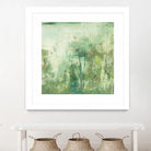 Down by the River II by Jodi Fuchs on GIANT ART - green abstract