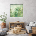 Down by the River II by Jodi Fuchs on GIANT ART - green abstract