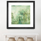 Down by the River II by Jodi Fuchs on GIANT ART - green abstract