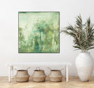 Down by the River II by Jodi Fuchs on GIANT ART - green abstract