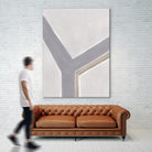 Neutral Impact I by June Erica Vess on GIANT ART - abstract