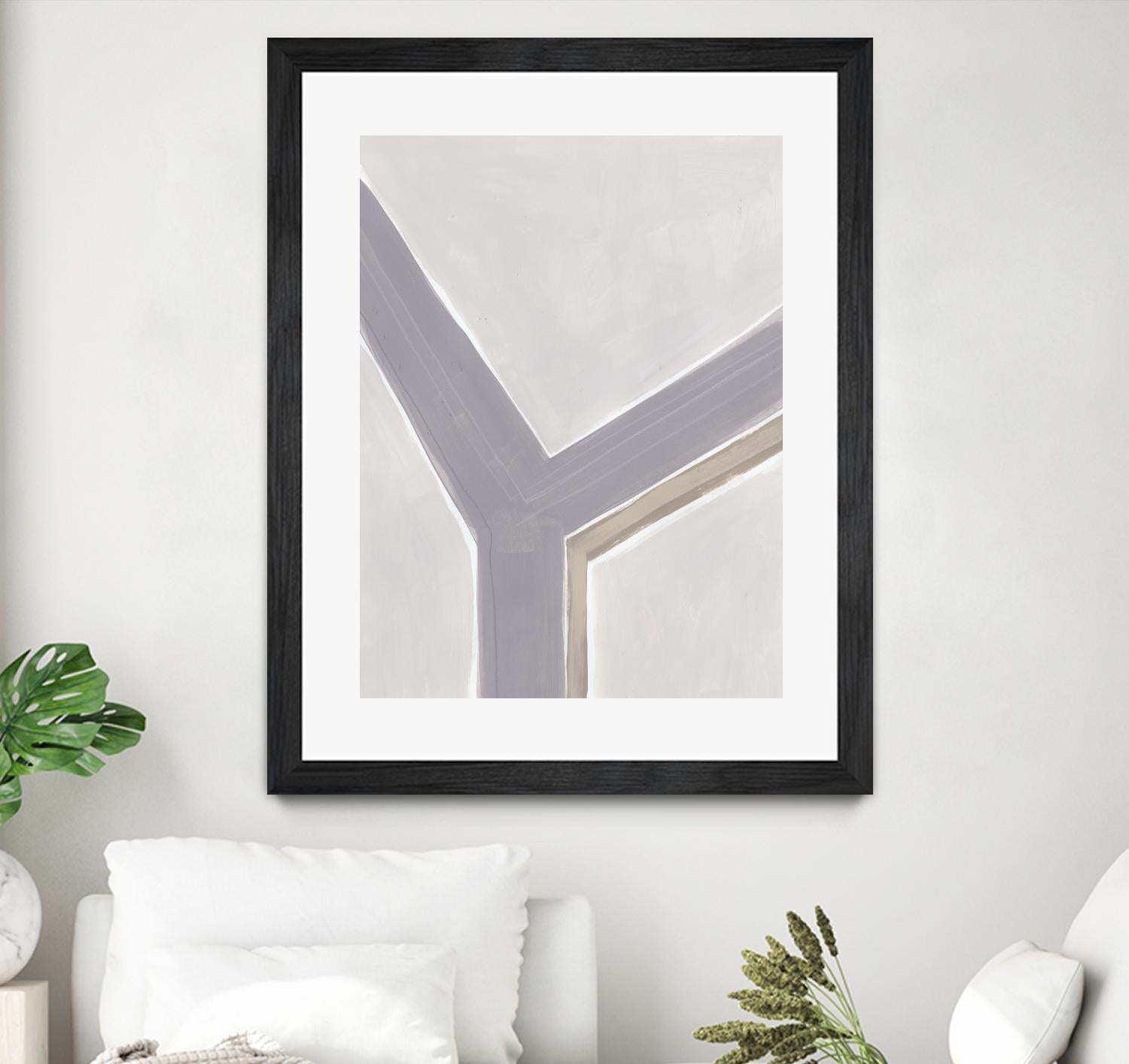 Neutral Impact I by June Erica Vess on GIANT ART - abstract