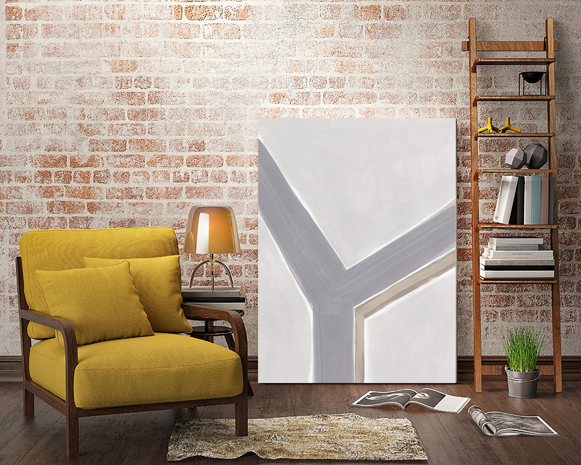 Neutral Impact I by June Erica Vess on GIANT ART - abstract