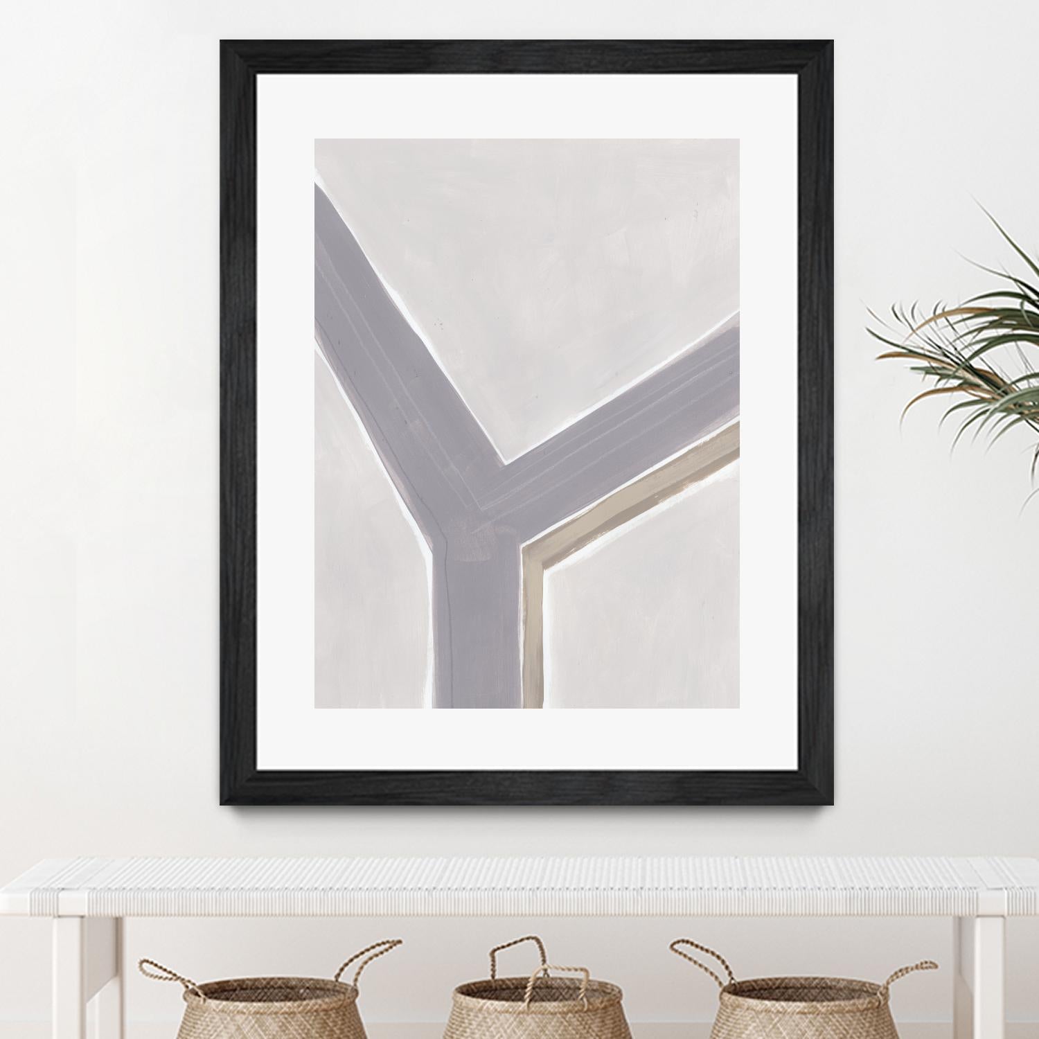 Neutral Impact I by June Erica Vess on GIANT ART - abstract