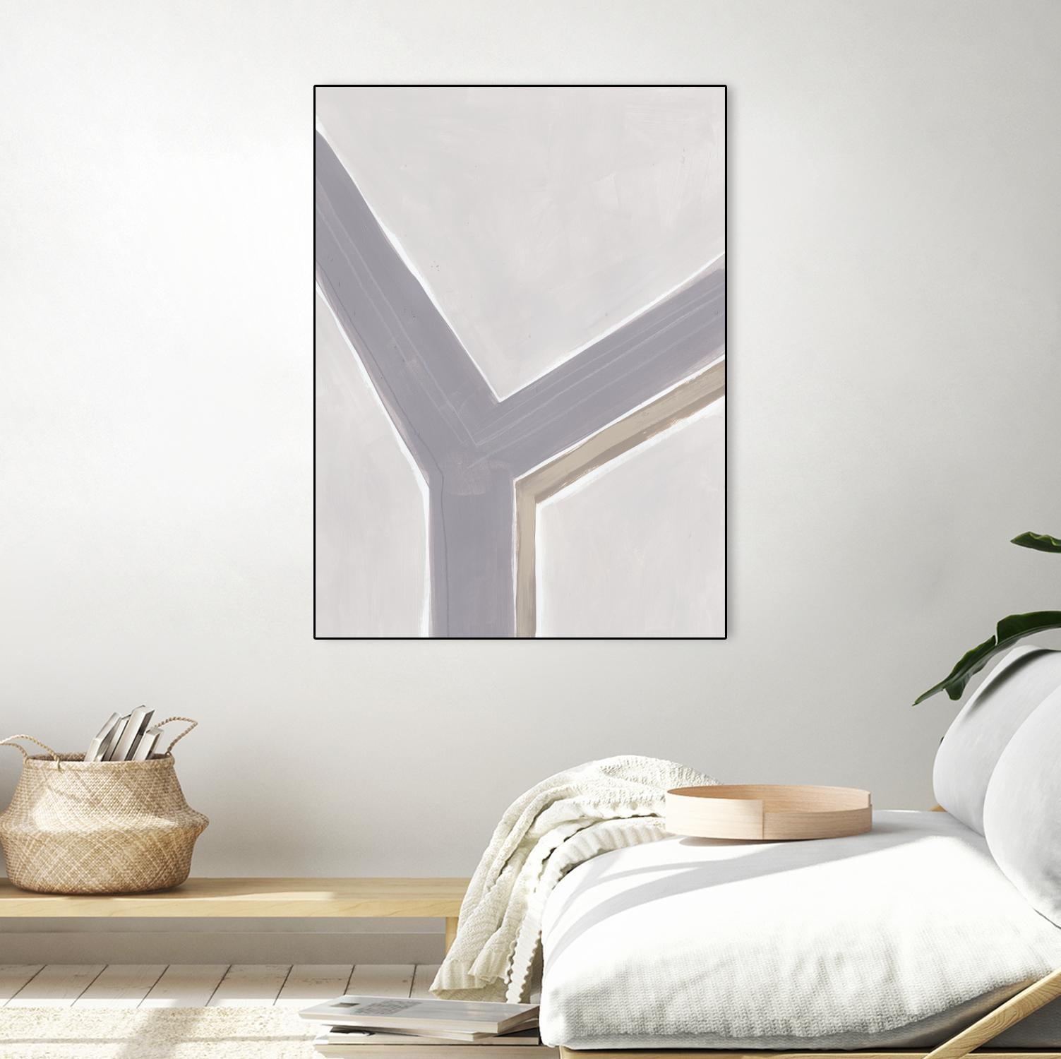 Neutral Impact I by June Erica Vess on GIANT ART - abstract