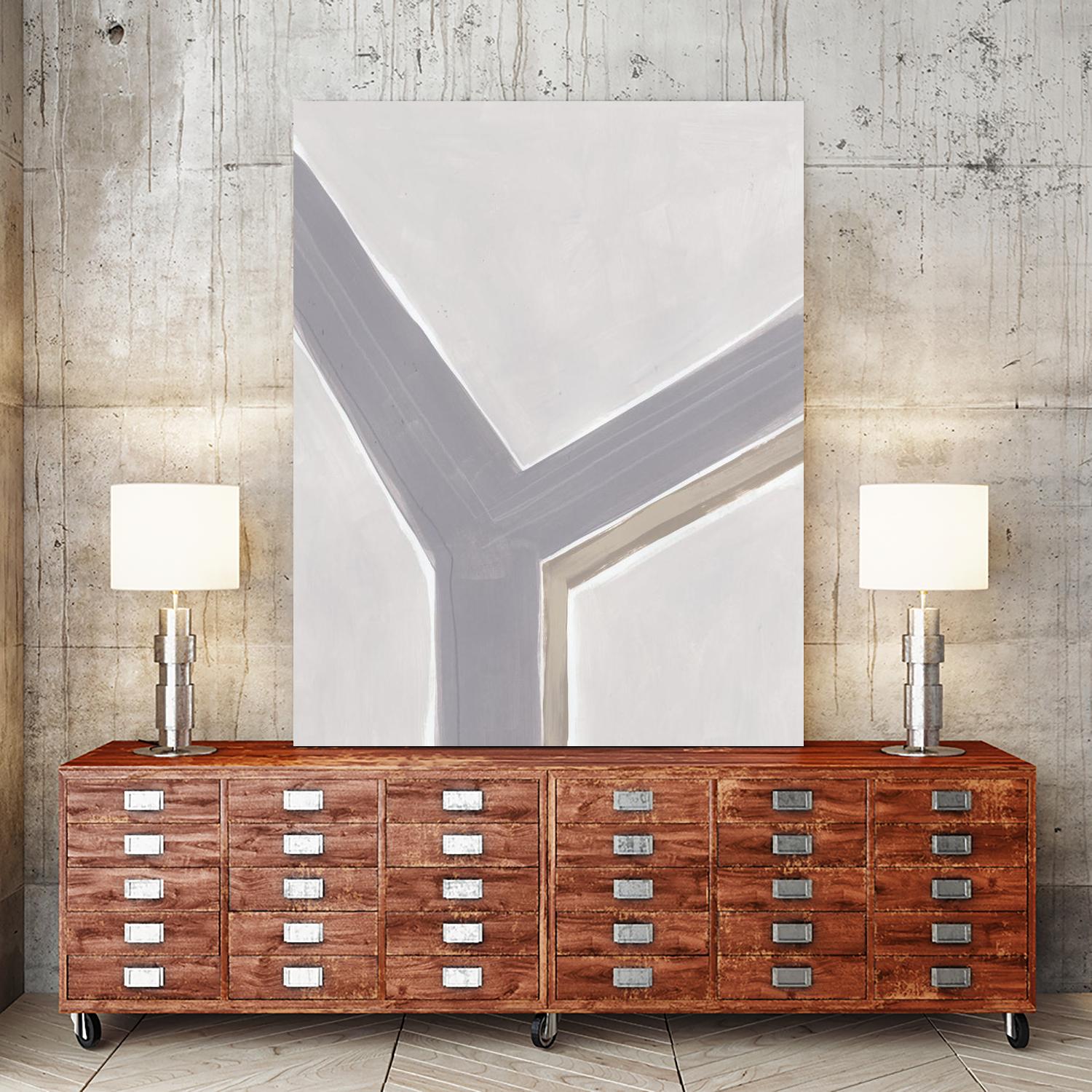 Neutral Impact I by June Erica Vess on GIANT ART - abstract