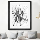 Symbol Imprint II by June Erica Vess on GIANT ART - black abstract