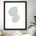 Implied Motif I by June Erica Vess on GIANT ART - green abstract