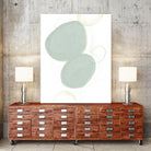 Implied Motif I by June Erica Vess on GIANT ART - green abstract