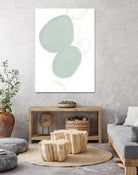 Implied Motif I by June Erica Vess on GIANT ART - green abstract