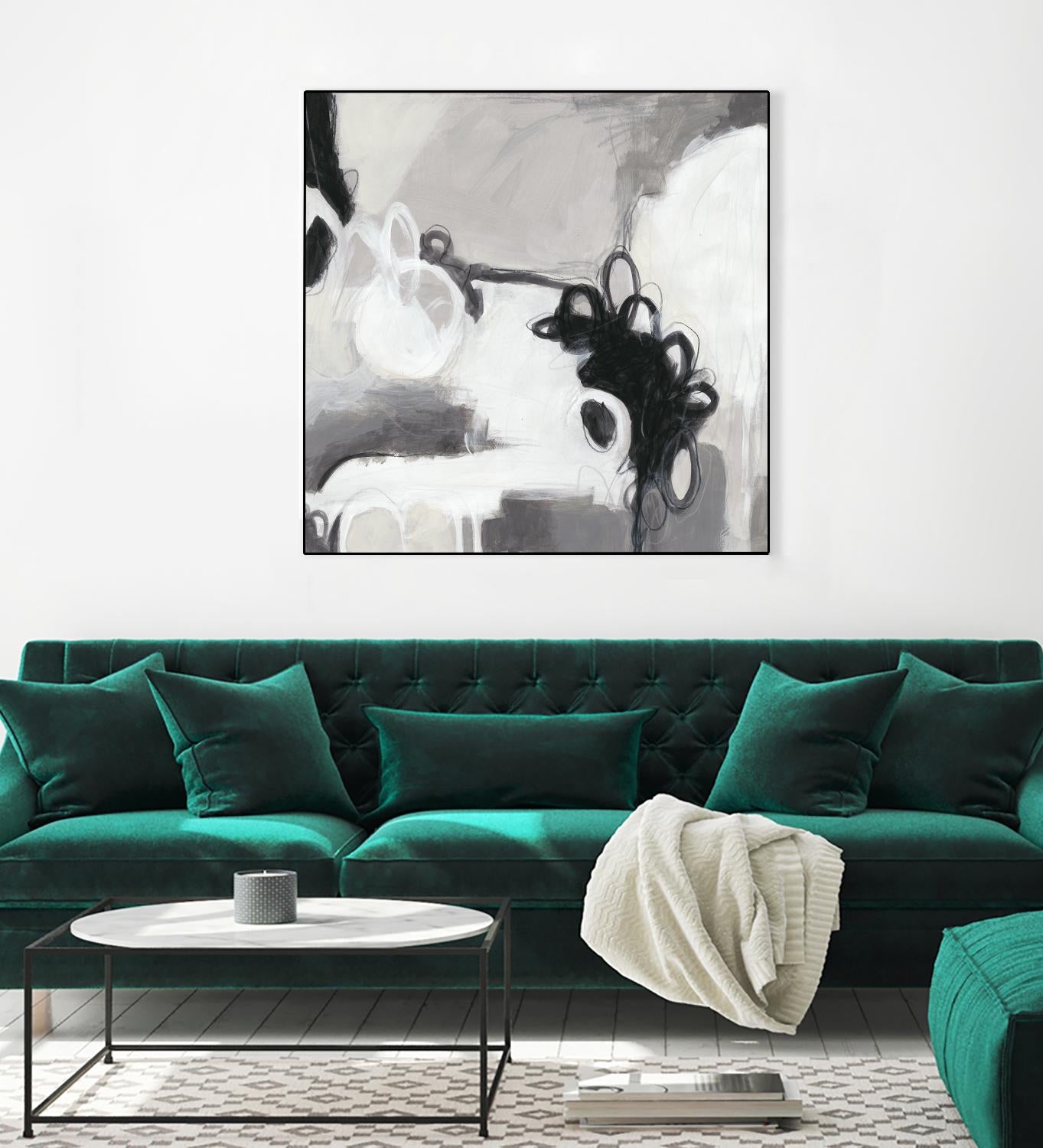 Inflexion II by June Erica Vess on GIANT ART - abstract