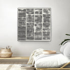 Stripe Block Prints II by Grace Popp on GIANT ART - black abstract