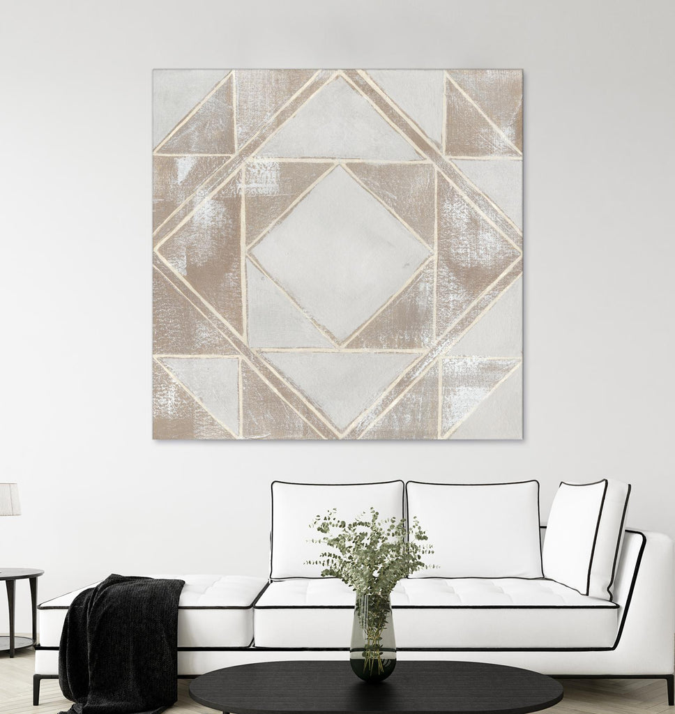 Geometric Veil II by Grace Popp on GIANT ART - abstract