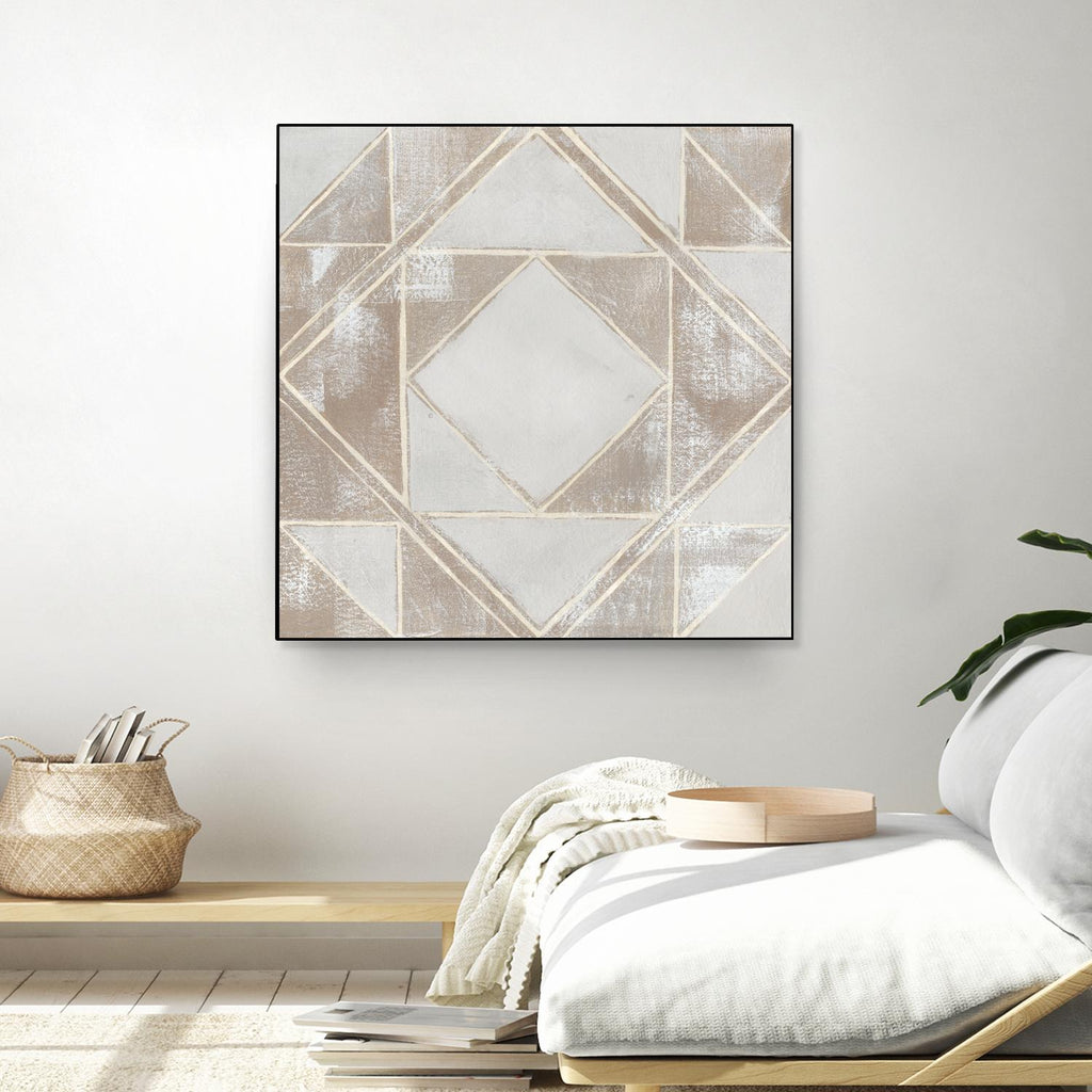 Geometric Veil II by Grace Popp on GIANT ART - abstract