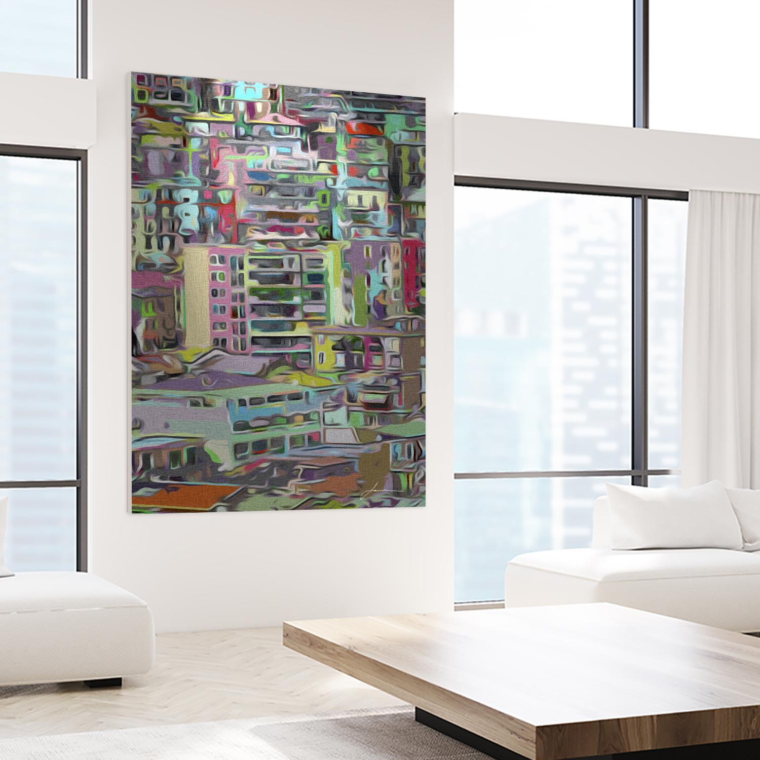 Stack III by James Burghardt on GIANT ART - abstract