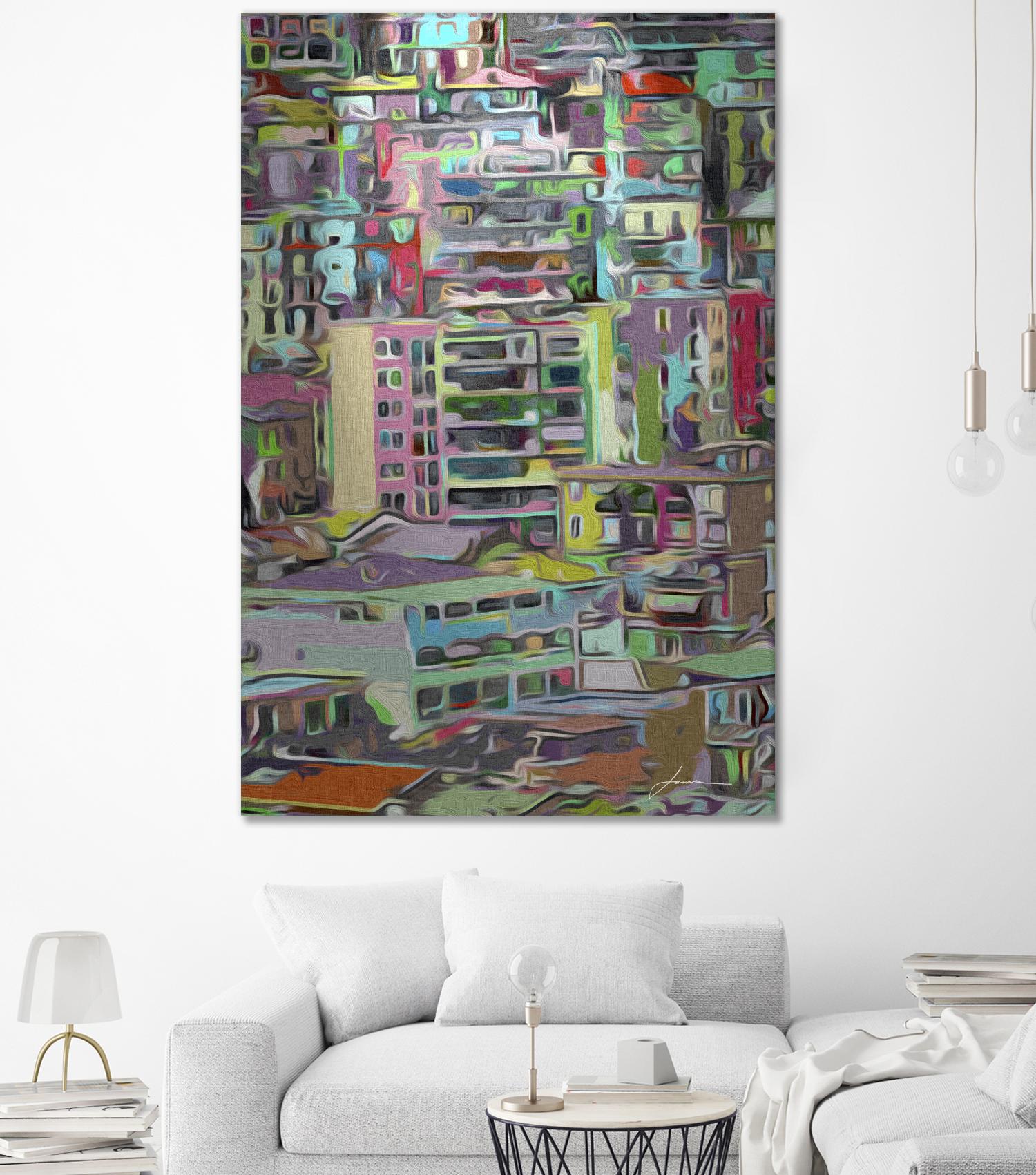 Stack III by James Burghardt on GIANT ART - abstract