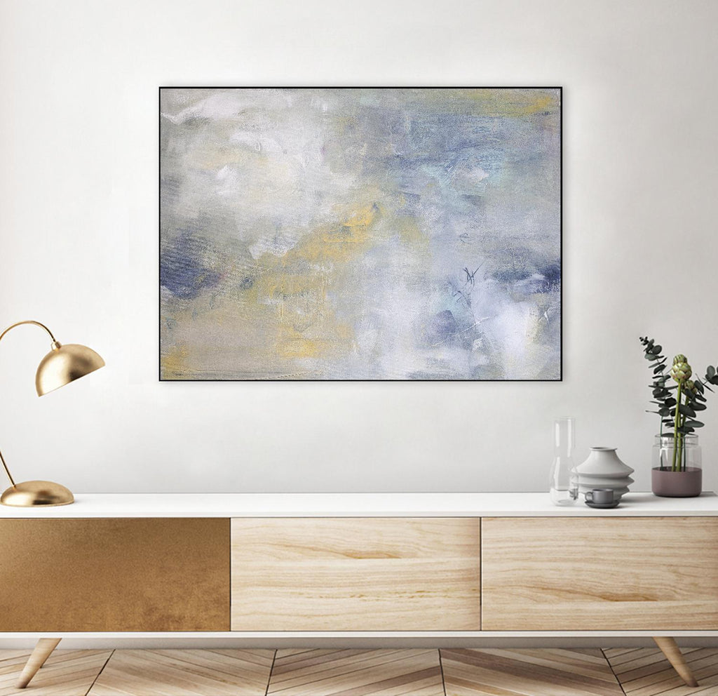Windswept II by Julia Contacessi on GIANT ART - blue abstract