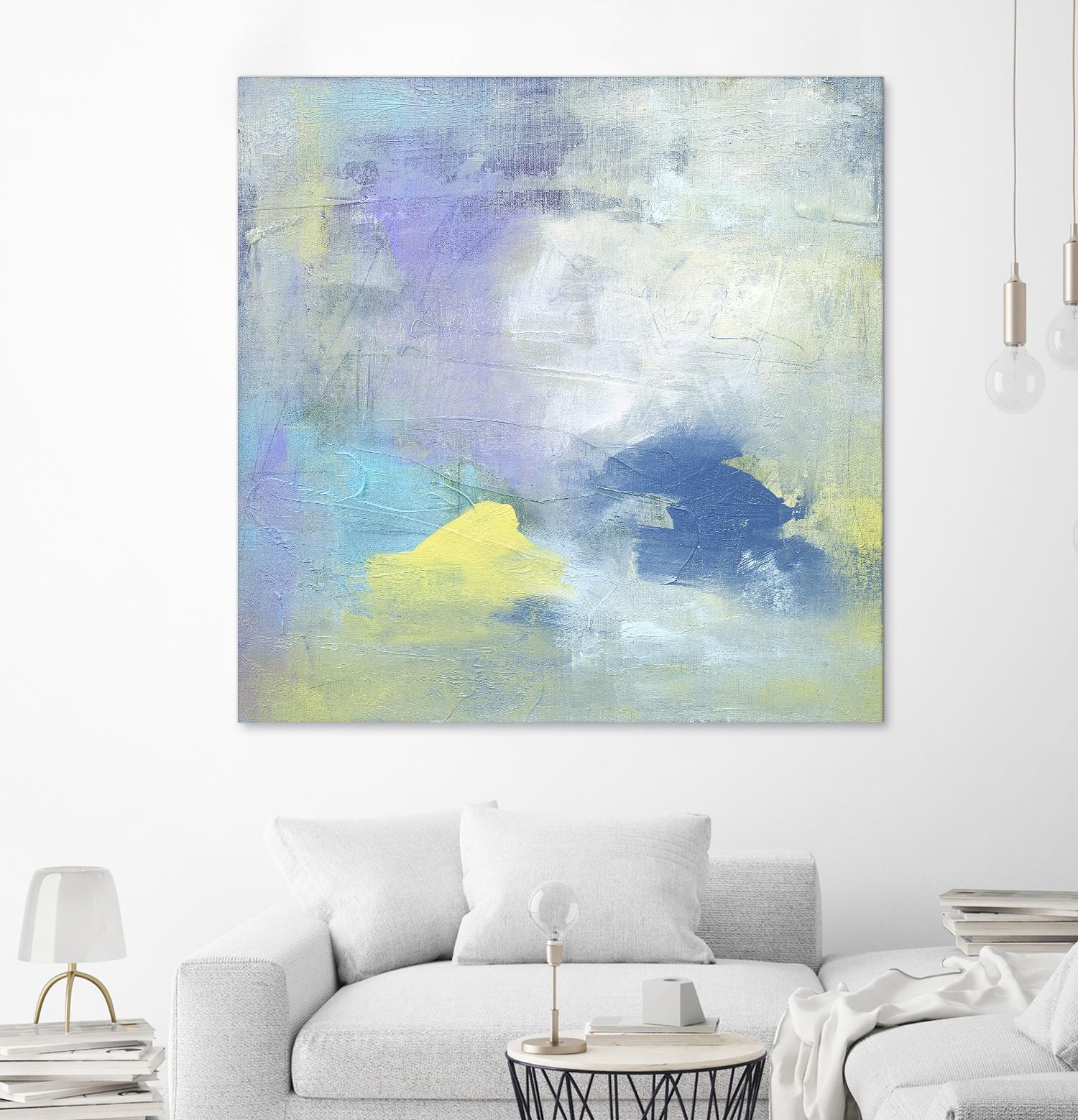 Zest & Jam I by Julia Contacessi on GIANT ART - blue abstract