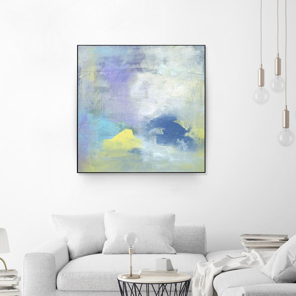 Zest & Jam I by Julia Contacessi on GIANT ART - blue abstract