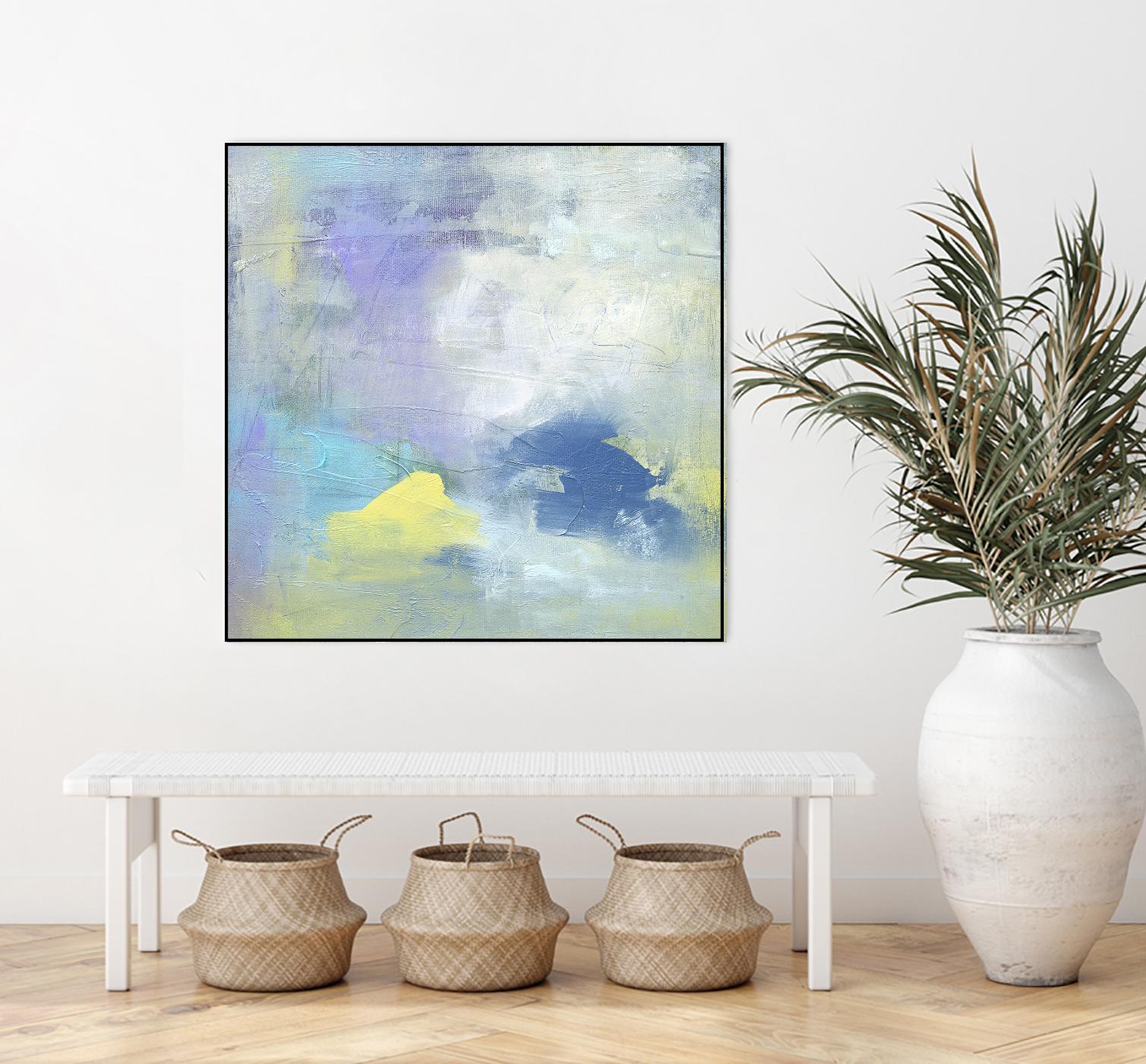 Zest & Jam I by Julia Contacessi on GIANT ART - blue abstract