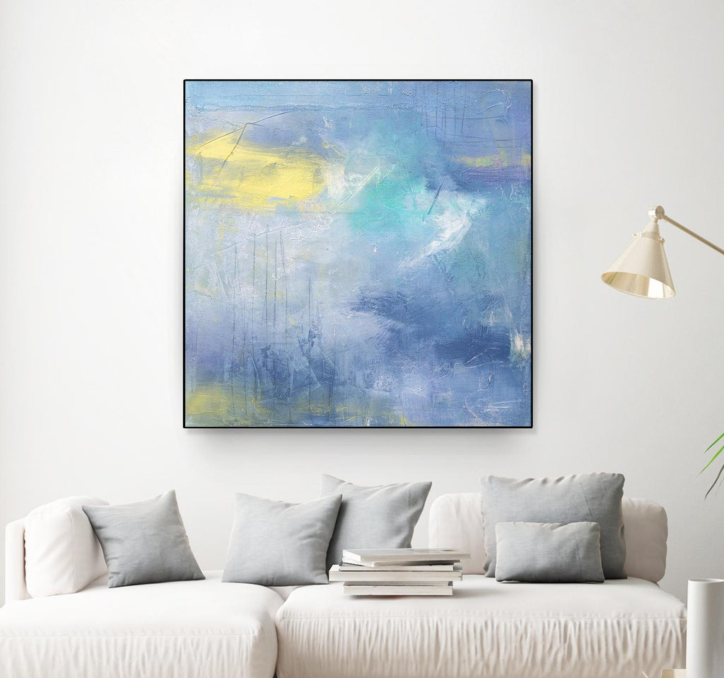Zest & Jam II by Julia Contacessi on GIANT ART - blue abstract
