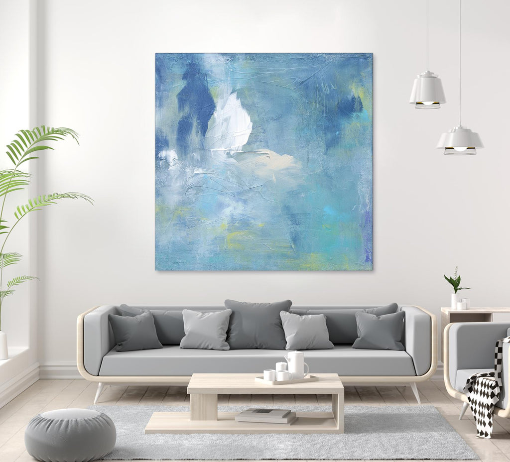 Zest & Jam III by Julia Contacessi on GIANT ART - blue abstract