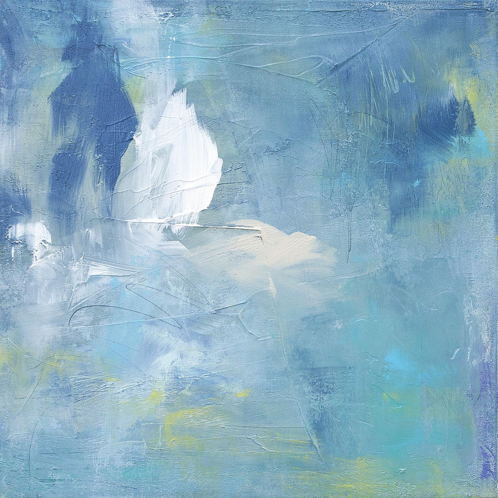 Zest & Jam III par Julia Contacessi sur GIANT ART - abstrait bleu