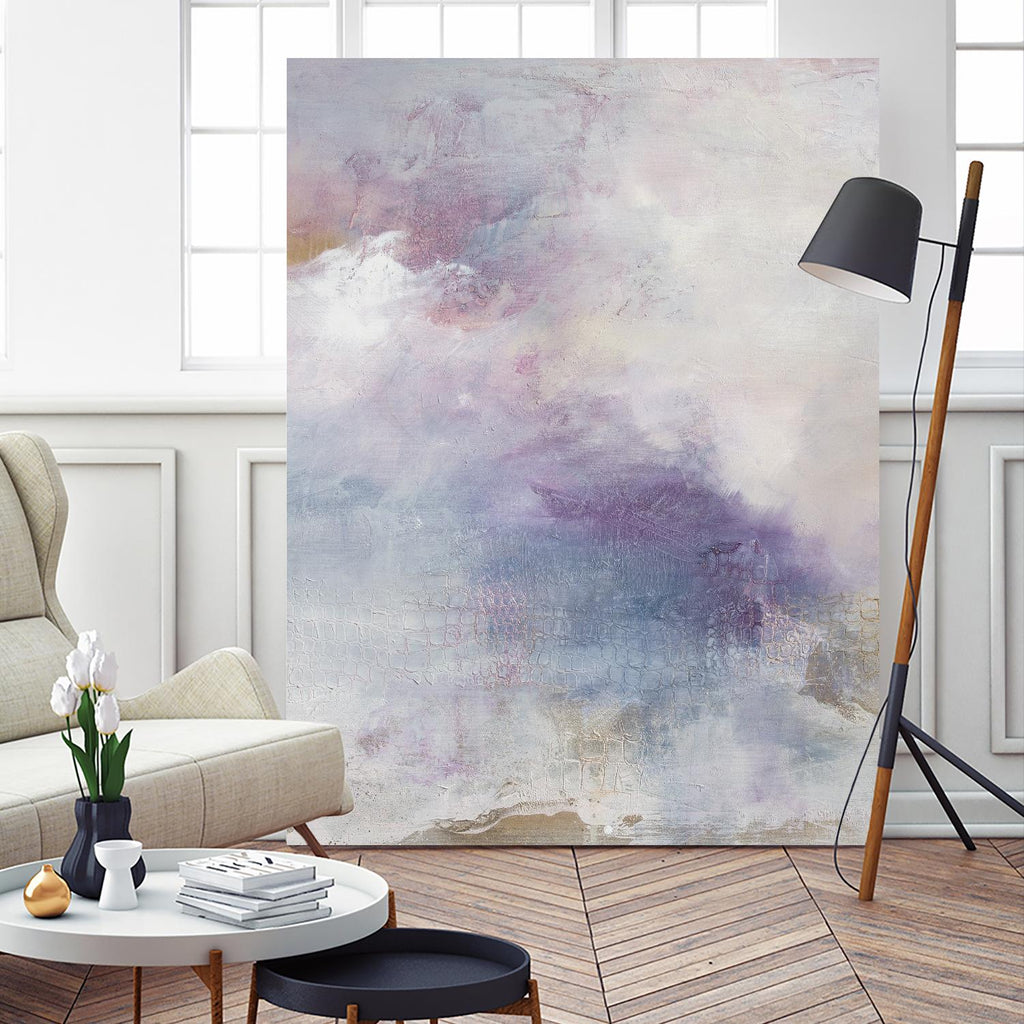 Escaping Light I by Julia Contacessi on GIANT ART - pink abstract