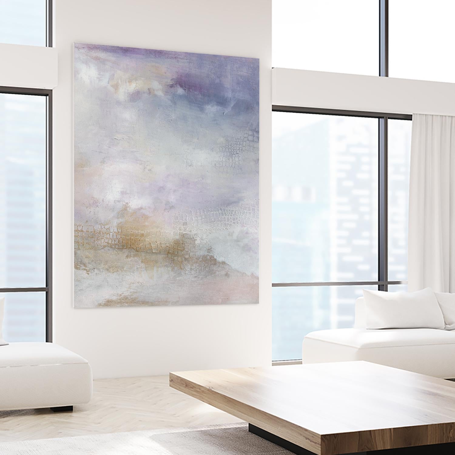 Escaping Light II by Julia Contacessi on GIANT ART - pink abstract