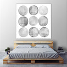 Soft Circles I by Grace Popp on GIANT ART - abstract