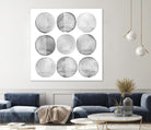 Soft Circles I by Grace Popp on GIANT ART - abstract