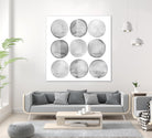 Soft Circles I by Grace Popp on GIANT ART - abstract
