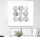 Soft Circles I by Grace Popp on GIANT ART - abstract